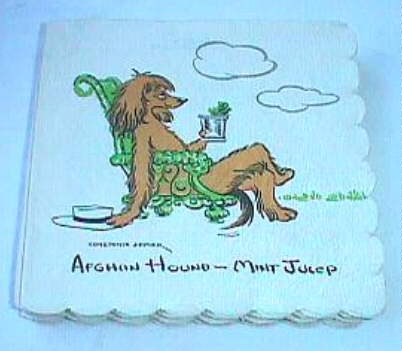 Afghan Hound Times - Ephemera Constasnce Depler Colman