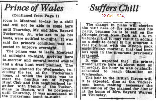 http://www.afghanhoundtimes.com Edward Prince Of Wale planned Visit to Bayard Warren 1924