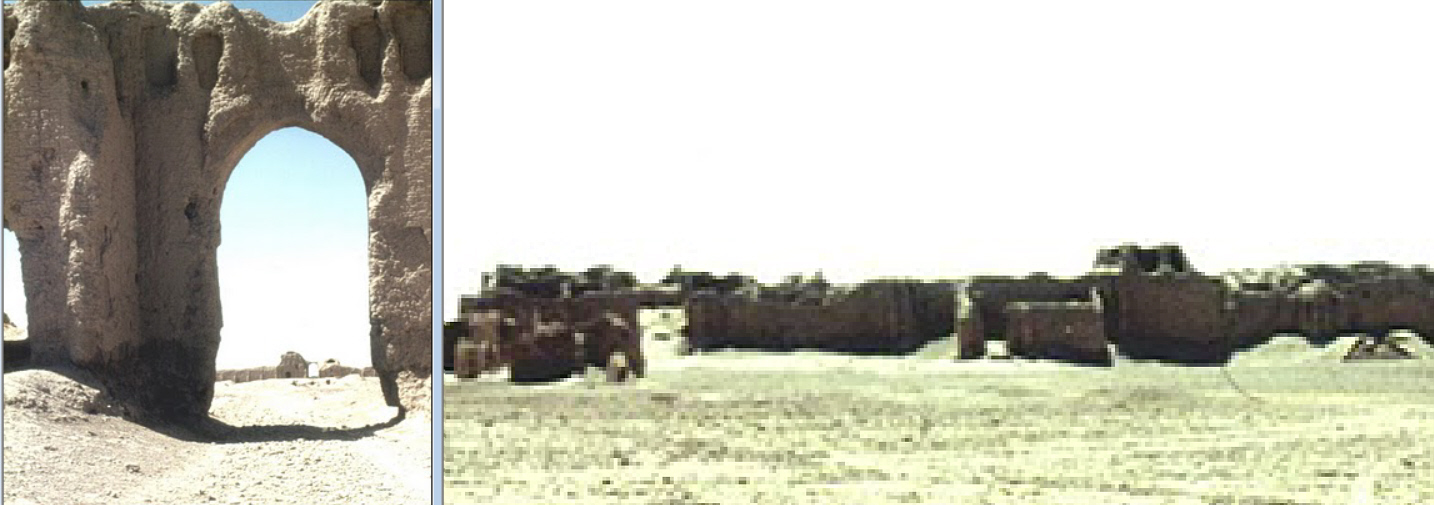 http://www.afghanhoundtimes.com PHOTO Gate/Entry to Ghazni, and view of Ghazni ,1965